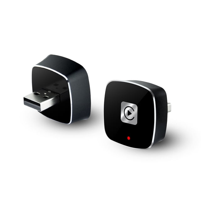Adaptador inalámbrico Crrynuo CarPlay (para iPhone y Android) - Actualiza a CarPlay inalámbrico - Plug and Play - USB/Tipo-C - Adaptador de coche inalámbrico CarPlay mini y duradero