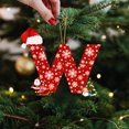 thumbnail image 1 of Adornos navideños colgantes con 26 letras para árbol de Navidad, adornos navideños personalizados para hacer tú mismo, decoración navideña, decoración colgante para árbol de Navidad, decoración para p, 1 of 5