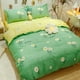 thumbnail image 4 of Mejor juego de ropa de cama de 4 piezas para dormitorios - Conjunto de fundas y sábanas de poliéster XL con nuevos patrones modernos, 4 of 6