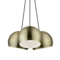 thumbnail image 4 of Livex Lighting - Piedmont - 3 Light Pendant In Transitional Style-15 Inches Tall, 4 of 13