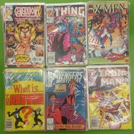 50 Random Marvel Comic Books - Avengers, Spider-man, Hulk, Ironman, X-men and/ or