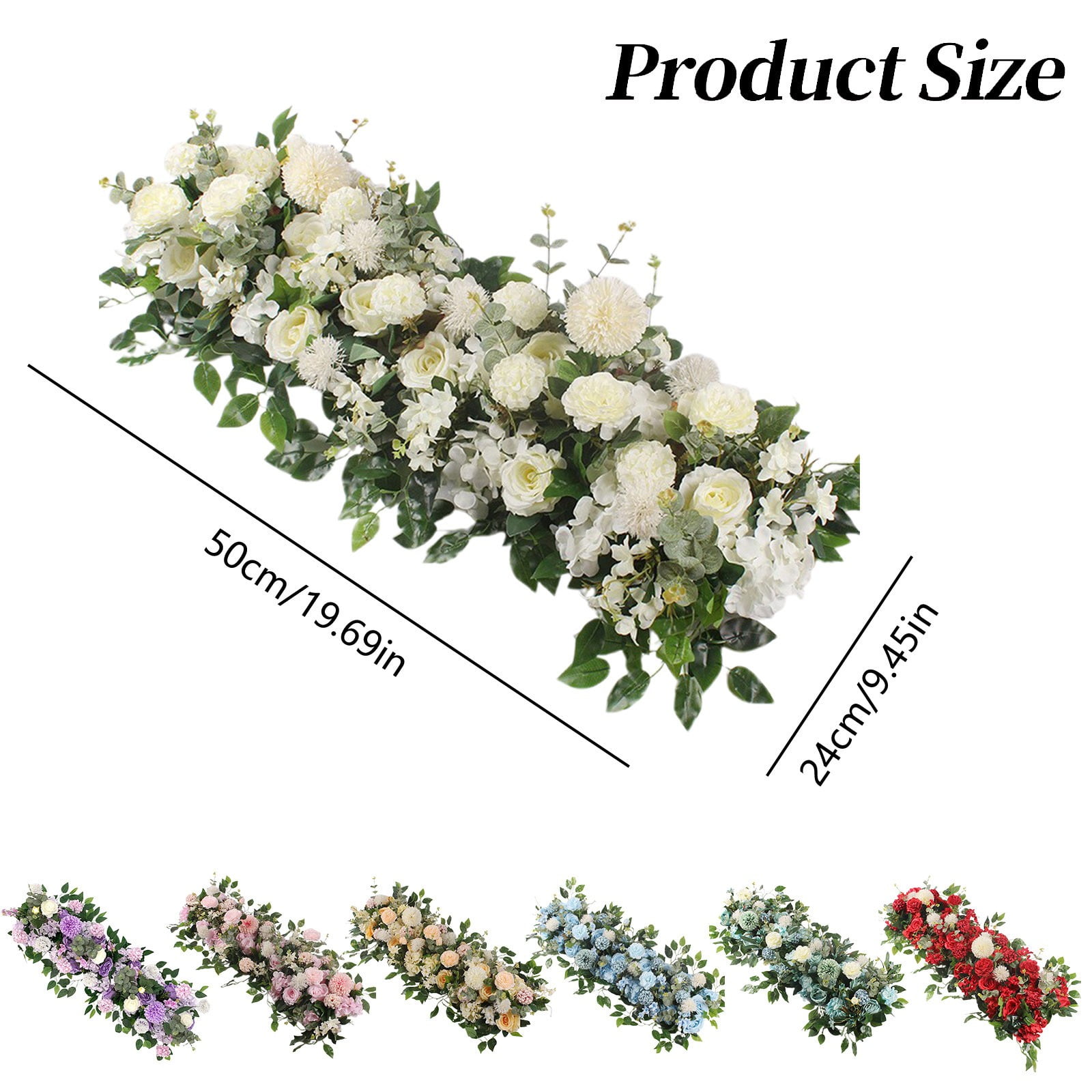 Clearance Under $10 Artificial flowers, Artificial Flower Decorative Simulation Flower Wedding Which Can Increase The Atmosphere
