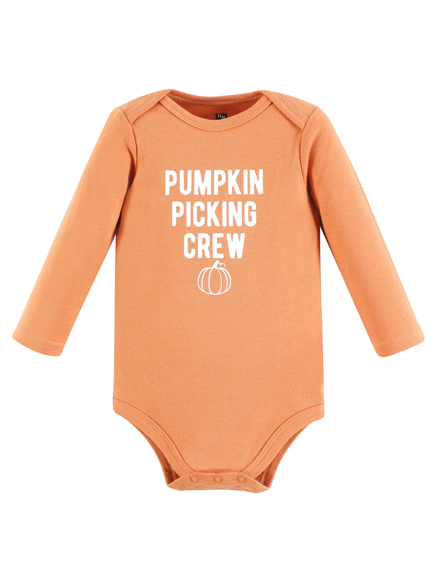 Hudson Baby Cotton Long-Sleeve Bodysuits, 3- Pack, Newborn- 24 Months