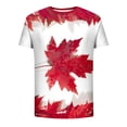 thumbnail image 4 of Nrmvnmi Canadian Flag Shirt Women Men Maple Leaf Canada Day T-Shirt Mothers Day Gifts, 4 of 5