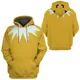 thumbnail image 3 of Pikachu Anime Elf 3D Digital Printing Fashion Casual Sweatshirt Hooded Pullover Shirt Birthday Gift, 3 of 5
