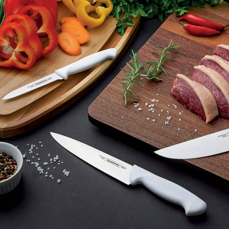 9-piece Kitchen Set Acrylic Knife Holder Chef Knife Bone Cutting
