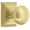 Satin Brass, variant on Grandeur Fsqfav_Psg_234_Cs Fifth Avenue Solid Brass Passage Door Knob Set - Grey