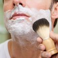 thumbnail image 1 of Brocha de afeitar para hombre, brocha de afeitar Accesorio de afeitado de lujo clásico Brocha de crema de afeitar hecha a mano Limpieza de barba para Fernando Brocha de afeitar, 1 of 8