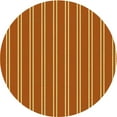thumbnail image 1 of Ahgly Company Indoor Round Patterned Carrot Orange Area Rugs, 6' Round, 1 of 6