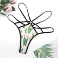thumbnail image 4 of Cactuses Open Type Women's Panties Crotch Opening G-strings Thongs Lingeries Underwear, 4 of 7