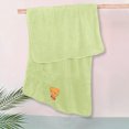 thumbnail image 1 of Toalla de baño para niños de Microfibra MELOCOTTON HOGAR Mod. Verde-Oso, 1 of 1