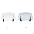 thumbnail image 3 of Transemion Riding Comfort Durable Adjustable Clip-on Motorcycle Wind Deflector Extension Spoiler Stability Easy To Install Transparent 1Set, 3 of 6