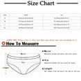 thumbnail image 3 of Dihao Bikini Pants for Women Women's V Cut High Waisted Bikini Bottom Ribbed High Cut Cheeky Swimsuit Bathing Suit Bottoms Swim Pants Shorts Bottom Swimsuit Swimwear Bathing, 3 of 5