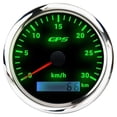 thumbnail image 3 of 85mm GPS Marine Speedometer 0-30 km/h Tachometer with 7-color Backlight Odometer Compatible with Marine Yachts, 3 of 5