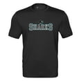 thumbnail image 2 of Men's Levelwear  Black San Jose Sharks Anthem Journey Performance T-Shirt, 2 of 3