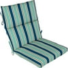 Park Ave. Stripe Indigo Chair Cushion