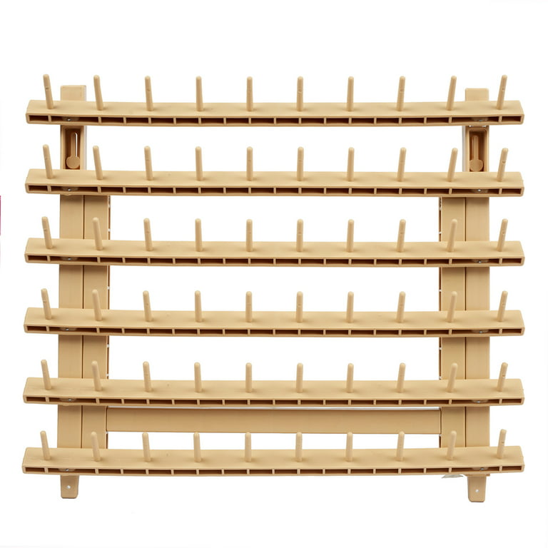 Sewing Thread Rack Embroidery Folding Spool Rack for Thread Wooden Braiding  Hair Rack Standing Hair Extension Holder Accessories