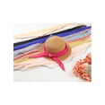 thumbnail image 5 of BUFANDAS DE CHIFFON PLISADAS INSPIRE CHIC para Mujeres, Bufanda de Cuello de Gasa Semi Transparente con Ribete de Color Contrastante 43.3x19.7" Rosa Claro, 5 of 5