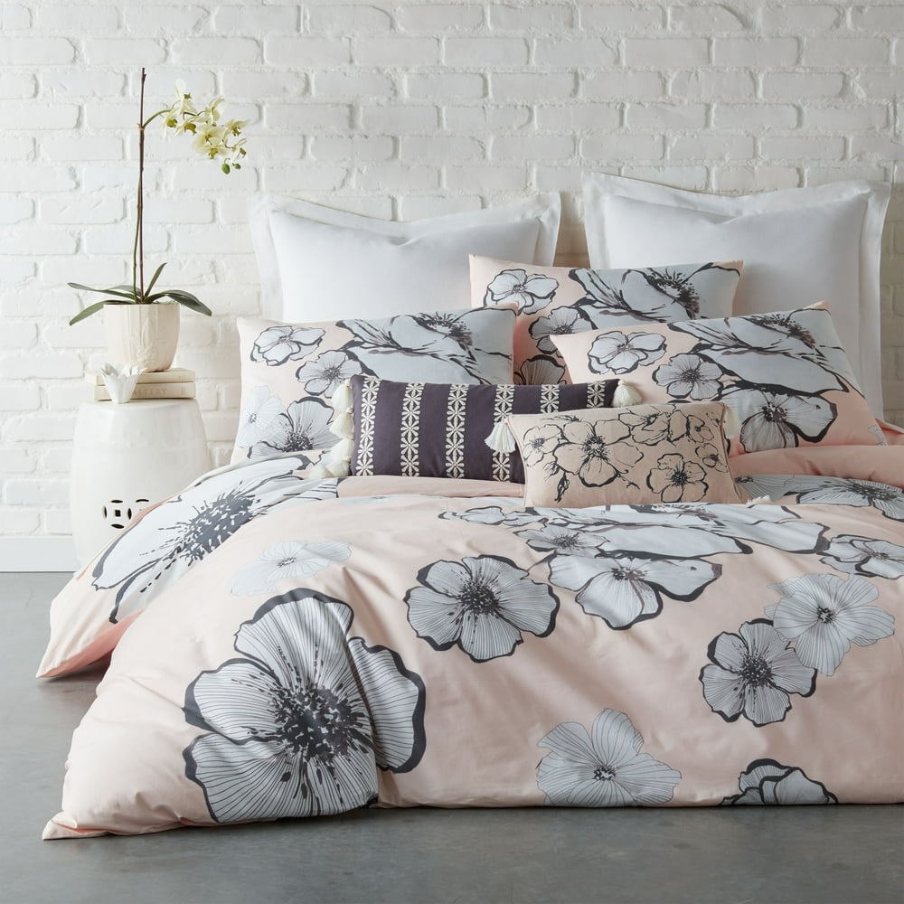 Levtex Home Blooming Floral Duvet Cover King Duvet Cover Large