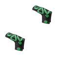 thumbnail image 3 of Wosthever Fundas de cabeza de palo de golf a prueba de agua de moda para Putter PU cuero Golfball Putter Headcover negro negro 2piezas, 3 of 6