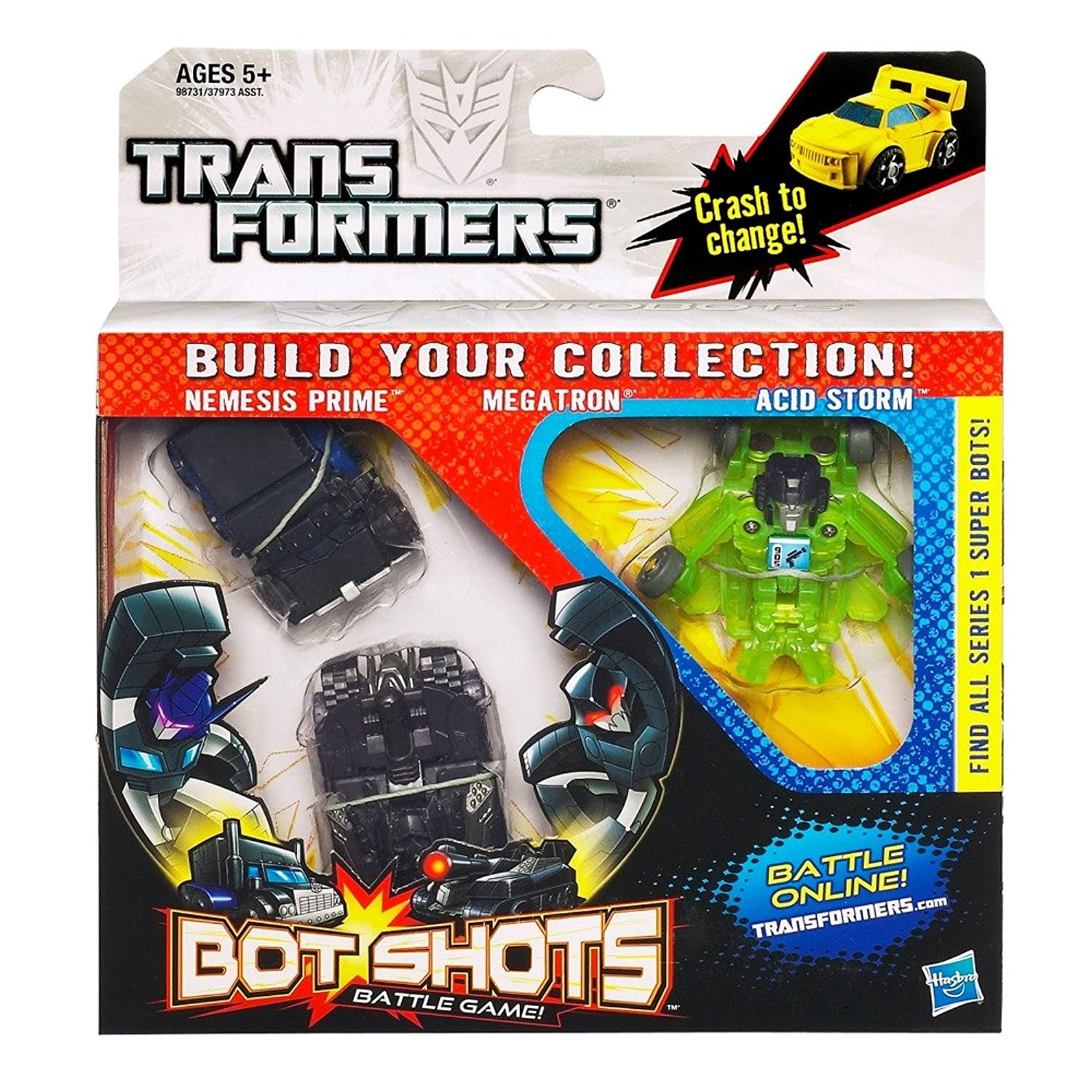 transformers bot shots game