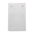 thumbnail image 1 of 14150WH 1 gang Rectangle Blank Box Cover, 1 of 1