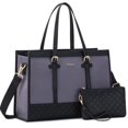 thumbnail image 1 of Bolsa de lona para portátil LOVEVOOK de 15.6 pulgadas con bolso de mano para mujer, 1 of 8