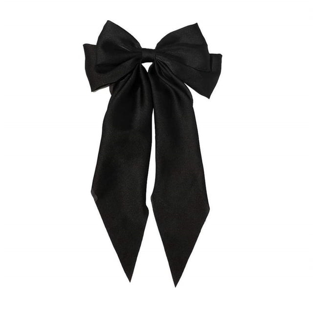 Épingle à Cheveux Ruban Mode Femme Vintage Satin Nœud Papillon Épingle à Cheveux