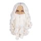 thumbnail image 2 of Peluca de barba de Papá Noel TUNC juego completo de peluca de barba blanca festival de barba de juego de rol navideño, 2 of 5