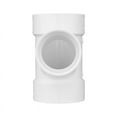 thumbnail image 2 of Charlotte Pipe & Foundry PVC014010800HA Sanitary Tee  3 x 3 x 2 in., 2 of 5