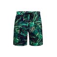 thumbnail image 1 of Txlixc Pantalones cortos de playa para hombres con cintura elástica, impresión hawaiana suelta Txlixc moda, 1 of 4
