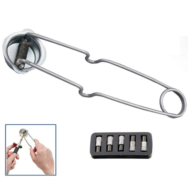 Single Striker Spark Lighter With 5 Extra Flints Ignitor for Torch