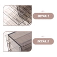 thumbnail image 3 of RUNROTOO Organizador Para Extensiones De Pestañas En Acrílico Negro Con 5 Capas Para Técnicos Y Salones, 3 of 7