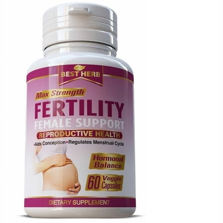 Fert-ility Female Support 60 Capsules Pregnancy Ovulation Regulation Aid Conception Pills