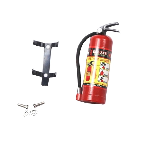 Piezas Para Accesorios De Oruga Para Modelo Rc De Bomberos 1/10 Extintor Trx4 Scx10 Helicóptero
