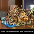 thumbnail image 3 of INSOON 2570-Piece Forest Wood Cabin Building Block Set with LED Light for Adults and Kids 6+, 3 of 10