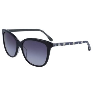 Draper James FJ7045 003 Black Stripe Women\'s Sunglasses Sunglasses Draper James DJ 7045 003 Black/Stripe - Walmart  main image 4