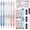 0.5mm + 0.7mm, variant on Mechanical Pencil Set with Case, 3 count Aesthetic Mechanical Pencils 0.5 mm with 360 count HB Lead Refills, 12 count Erasers, Cute Mechanical Pencils for Writing, Drawing and Sketching