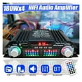 thumbnail image 2 of BT-998 Hifi Audio Home Digital Amplifiers Car Audio Bass Power Bluetooth Amplifier FM USB SD Radio Subwoofer Speakers ,Scalable Fun, 2 of 7