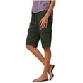 thumbnail image 3 of Gunia Casual Capri Pants For Women Knit Pocket Belted Casual Pants For Comfortable Everyday Wear With Functional Pockets Construction Summer Pants, 3 of 6