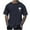Navy, variant on Cmfcve Casual Men's Tees Short Sleeve Round Neck Sports T-shirt Coconut Printed Breathable Outdoor Shirt