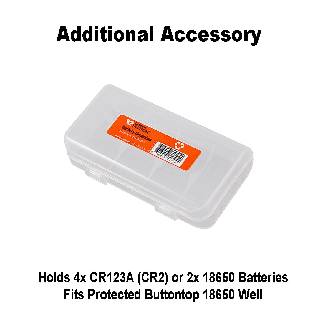 Fenix PD35 v3.0 Flashlight with USB Rechargeable Battery and Lumentac Battery Case