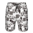 thumbnail image 4 of Naloa Beach Men's Beach Shorts, Surfing shorts, Swim trunks, Quick Dry Swim Trunks for Surfing Beach Fun - X-Large, 4 of 9
