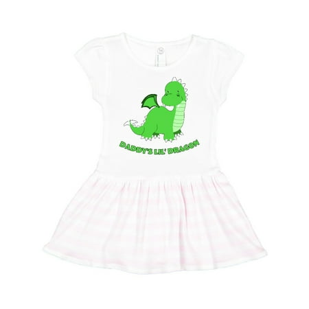 

Inktastic Daddy s Lil Dragon Gift Toddler Girl Dress