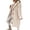 Apricot, variant on Women Trench Coat Plush Thicken Overcoat Autumn Winter Single-breasted Teddy Jacket Long Style Outwear Streetwear