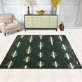 thumbnail image 2 of Yayeee Area Rugs for Living Room 5.2'x4' Non Slip Washable Bedroom Floor Carpet, Beige Plants, 2 of 5