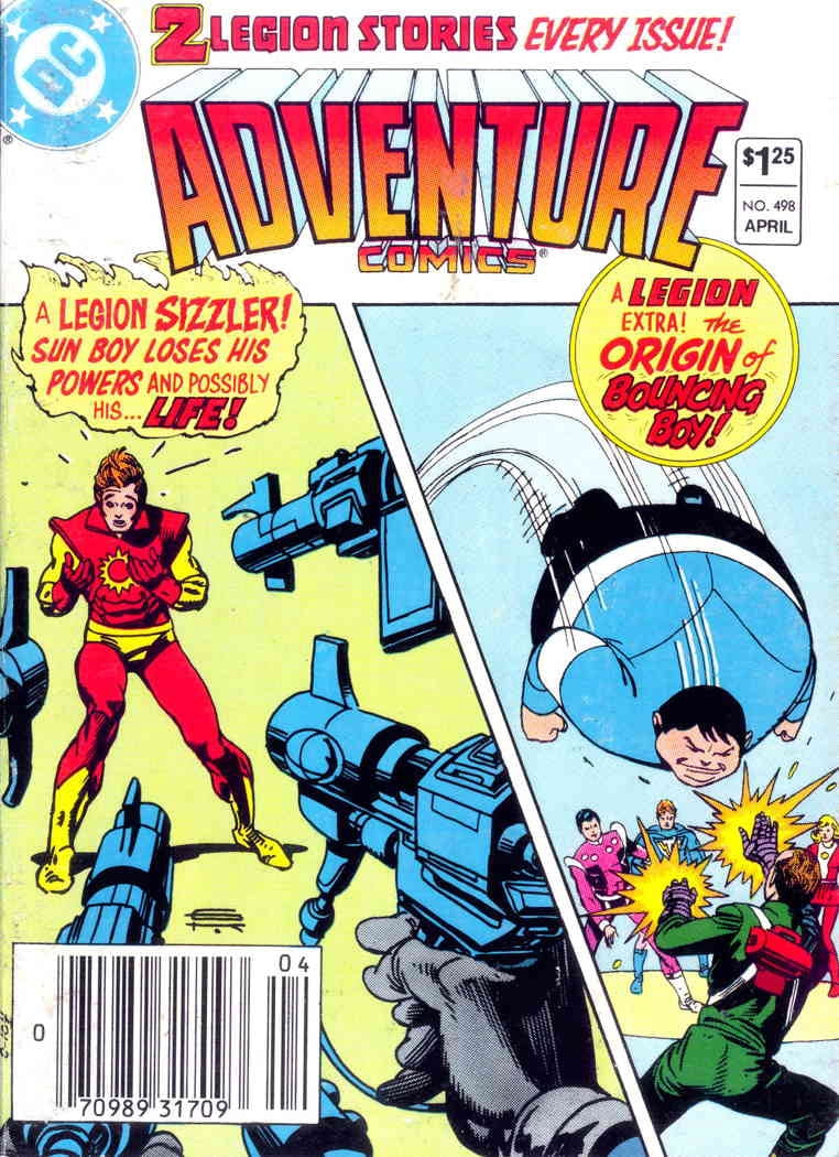 Cover of Adventure Comics #498