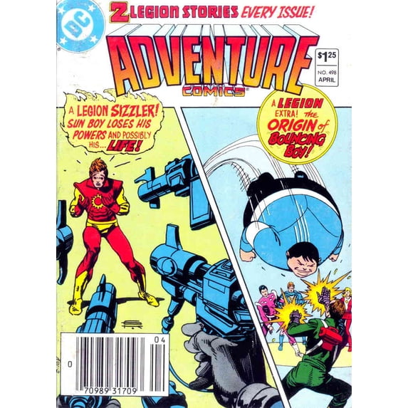 Adventure Comics #498 (Newsstand) VF ; DC Comic Book