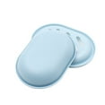 thumbnail image 4 of 2-Pack Soap Dish with Drain, Soap Holder, Soap Saver, Easy Cleaning, Dry, Stop Mushy Soap (Blue), 4 of 8