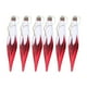 thumbnail image 2 of Adornos navideños, adornos navideños, regalos navideños, bola navideña, colgante pequeño decorativo especial, plástico galvanizado, pintado, rojo, caramelo, estrella hexagonal, objetos decorativos, 2 of 7